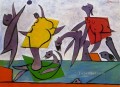 El rescate Playa y juego de rescate 1932 cubismo Pablo Picasso